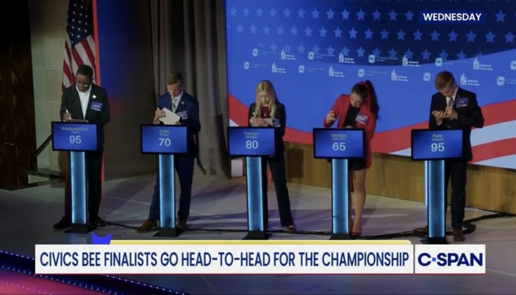 Colorado student wins top prize at National Civics Bee Championship — Florida Phoenix, Estero Schools news