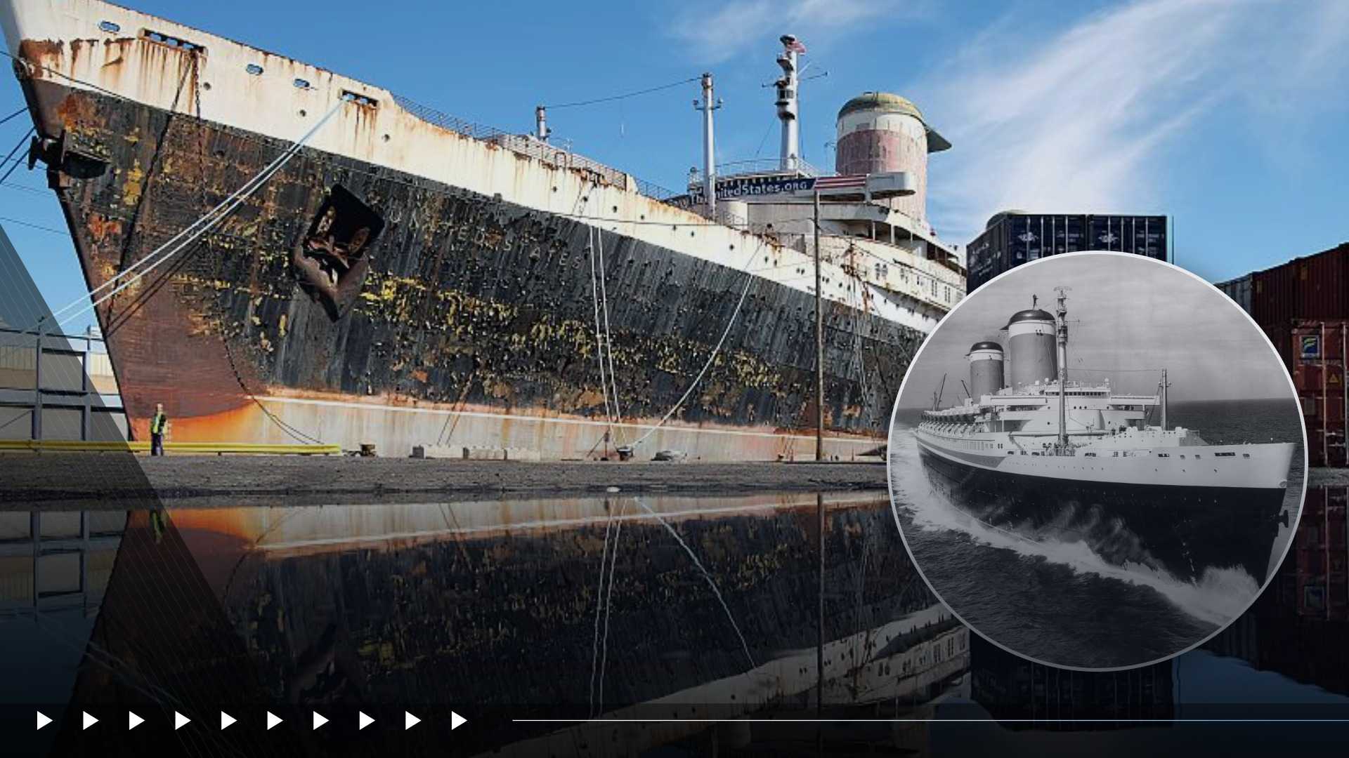 Historic SS United States set to become world's largest artificial reef — WESH 2 Orlando