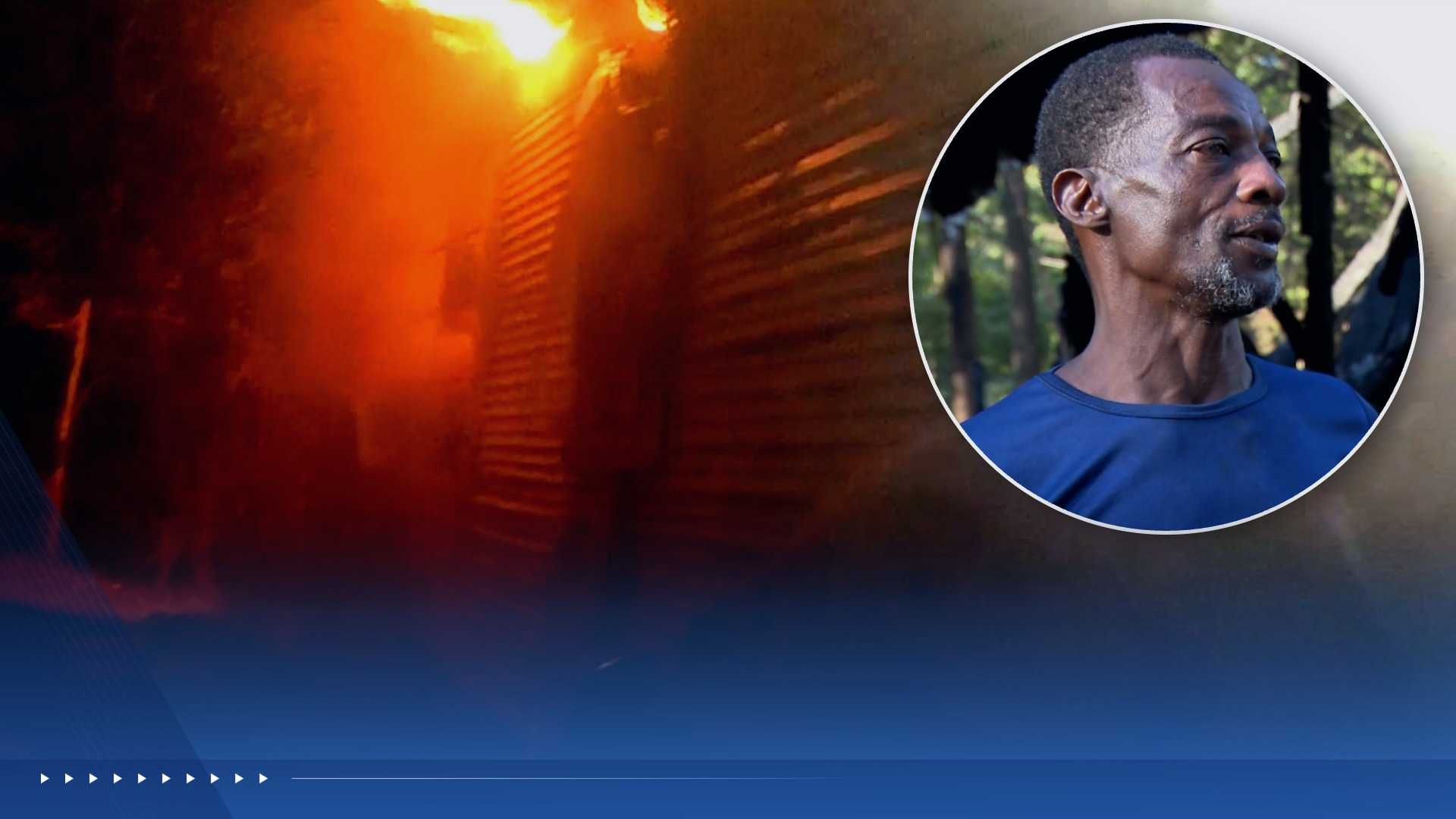 VIDEO: 4-year-old boy pulled from house fire after neighbor digs through wreckage with bare hands — WESH 2 Orlando