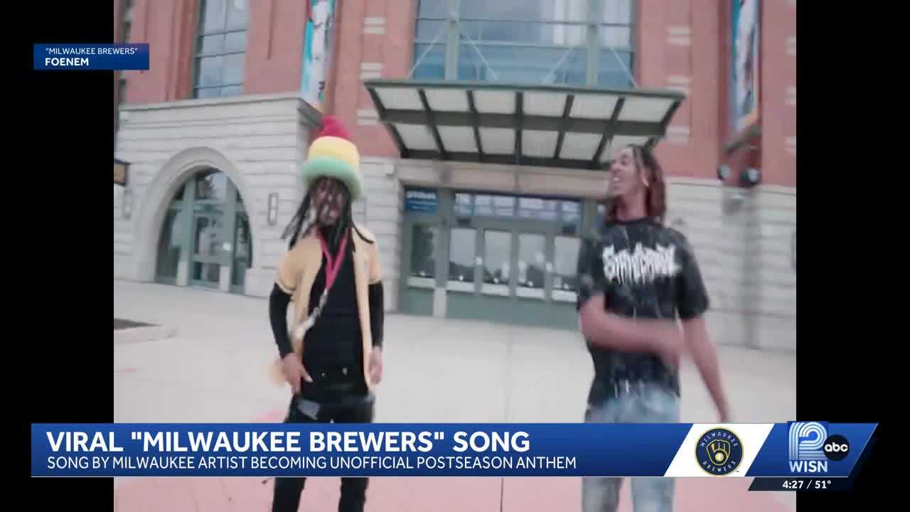 Milwaukee artist Foenem's 'Milwaukee Brewers' song goes viral as Brewers postseason anthem — WISN 12 Milwaukee, Estero Arts news