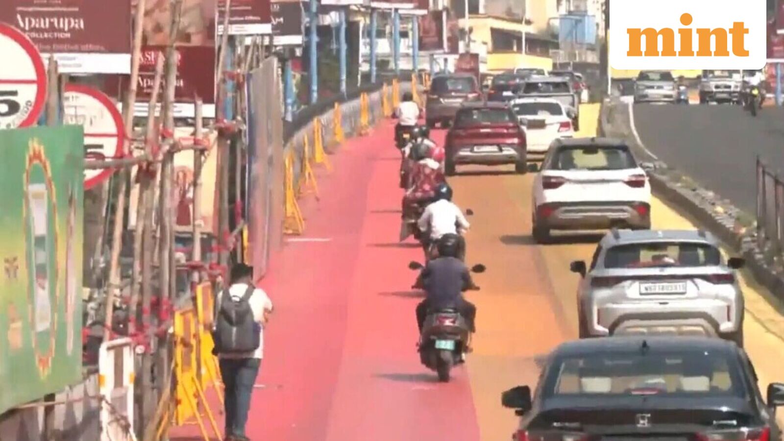 Kolkata’s rainbow-painted Chingrighata flyover raises road-safety concerns: What IIT expert says about skidding risks — Mint India, Estero Technology news